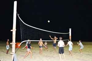beach volleyball in brazil