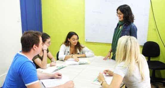 language school in ipanema beach