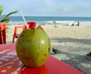drink fresh coconut ipanema rio de janeiro brasil