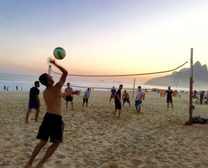 beach volleyball ipanema rio de janeiro