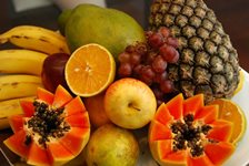 brazilian breakfast fruits in brazil
