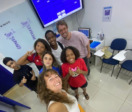 professor voluntário de inglês no Rio de Janeiro