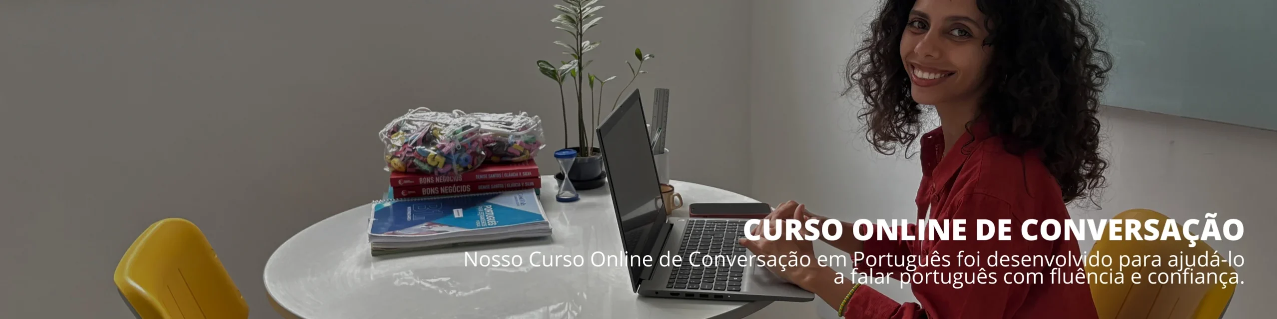 Curso Online de Conversação em Português